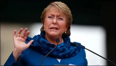 Toujours en Amérique latine, Michelle Bachelet a été présidente de la République de mars 2006 à mars 2010 et à nouveau depuis le 11 mars 2014. De quel pays s'agit-il ?