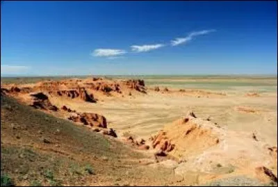 Le désert de Gobi se trouve entre la Chine et la Mongolie.