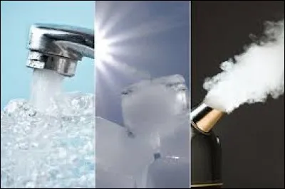 Sur la planète Terre, sous combien d'états différents est présente l'eau ?