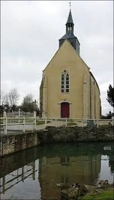 Voici l'église Saint-Martin de Martigny-sur-l'Ante. Commune Calvadosienne, elle se trouve en région ...