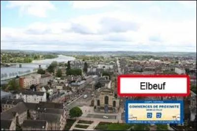 Julien habite à Elbeuf (Seine-Maritime). C'est donc un ...