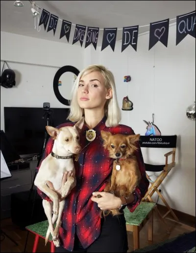 Comment s'appellent ses chiens ?