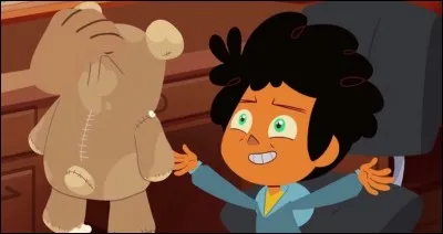 Comment s'appelle l'ours en peluche de Max ?