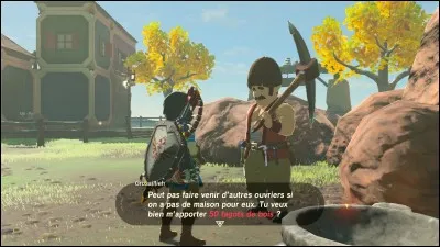 Quel est le nom du Goron qui accepte d'aider Grosailleh à construire le village d'Euzero ?