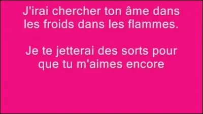 À qui appartient la chanson "Pour que tu m'aimes encore" ?
