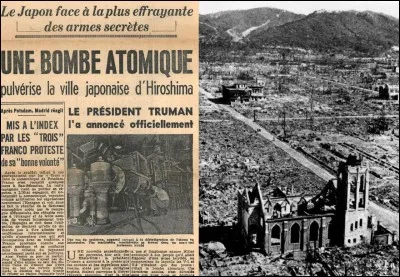 Quel était le nom de la bombe atomique lâchée sur Hiroshima ?