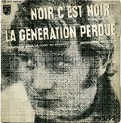 « Noir c'est noir » sortit le 20 septembre...