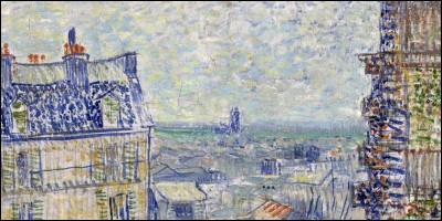 "Vue depuis l'appartement de Th&eacute;o" 1887