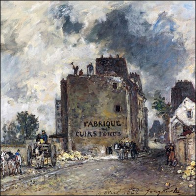 "Rue des Francs-Bourgeois Saint-Marcel" 1868