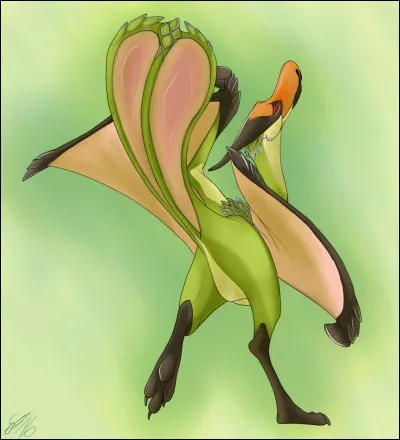 Cet oiseau, débile, marrant, se sert de ses serres pour faire du feu.