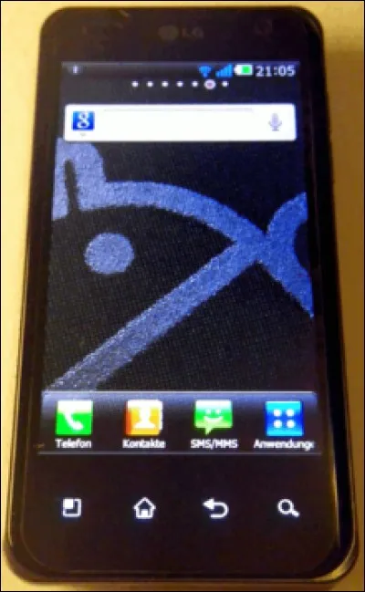 Par la suite, un grand classique. Quel est ce modèle ''LG'' ?