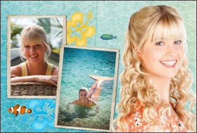 Comment se prénomme cette jolie fille aux cheveux blonds ?