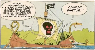 Ils ont vraiment des lettres, ces pirates ! Que veut-il dire par ce « caveat emptor » ?