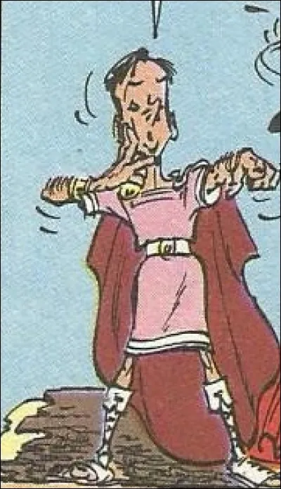 Dans quel album apparait Caius Saugrenus ?