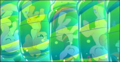 Qui a enlevé les poneys qui sauvent majoritairement Equestria ?