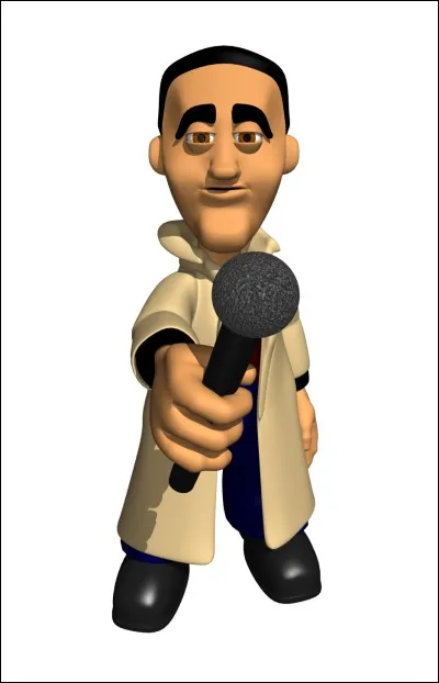 Comment se nomme le reporter, ami de Fant&ocirc;mette ?