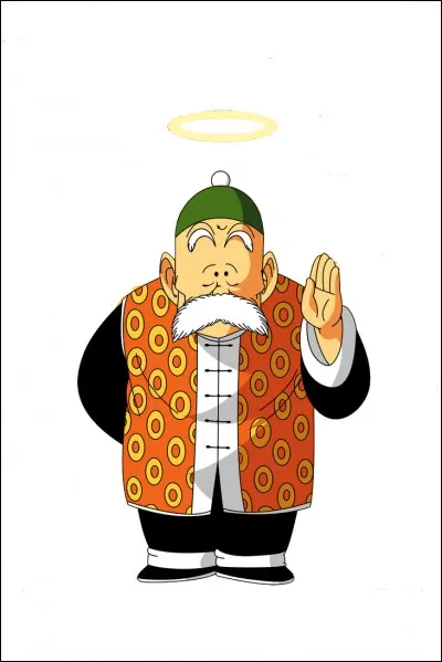 Comment s'appelle le grand-père adoptif de Sangoku ?