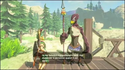 Que demande Ghipa, le soldat Piaf situé à l'entrée du village ?