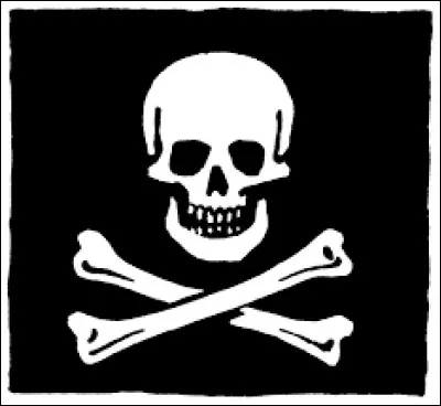 Ils hissaient le Jolly Roger.