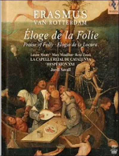 Parmi ces sujets, lequel est évoqué dans l'ouvrage d'Erasme : "l'Eloge de la folie" ?