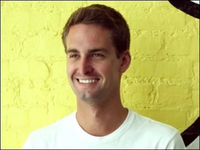 Evan Spiegel est l'un des fondateurs de ce réseau.
