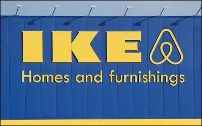 Quelles couleurs sont utilisées sur le logo de l'entreprise suédoise IKEA ?