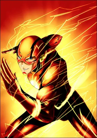 Quel super héros est souvent appelé "Scarlet Speedster" ?