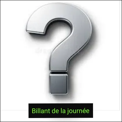 Vous buvez au bar et puis vous veillez à ne rien oublier. J'ai ...