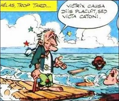 Voici une autre version de la précédente, que l'on retrouve dans la seule comédie de Racine « Les Plaideurs ». Quel en est le sens ?