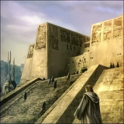 Quel ancien temple Jedi sert de base rebelle dans l'épisode 4 ?