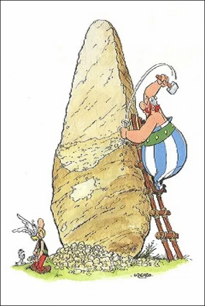 Un(e) obélisque, un(e) astérisque ?
Saurez-vous départager Obélix et Idéfix ?
~~~~~~~~~~~~~~~~~~~~~~~~~~~~~~~~~

On dit un obélisque et un astérisque...