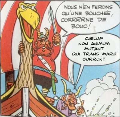 Faute de changer de cap, Triple-patte aurait pu changer de disque... Mais que veut dire son commentaire ?