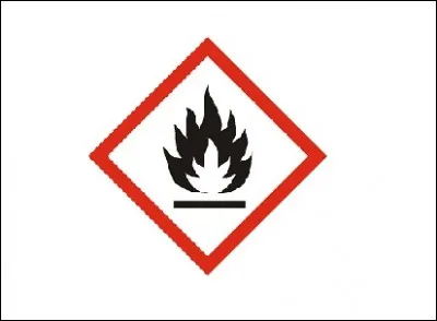 Que ne faut-il surtout pas faire en présence d'une matière comportant ce pictogramme ?