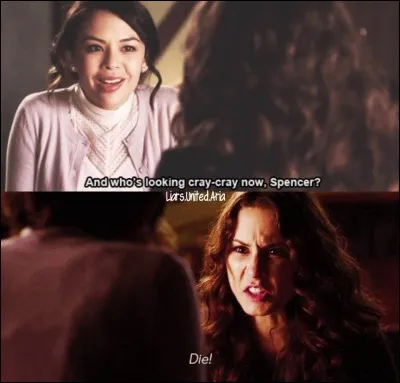 En sortant de chez toi, tu croises ton pire ennemi.