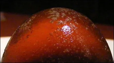 Je vous ai fait un gros plan pour mieux apprécier la jolie couleur... Mais ça se mange ?