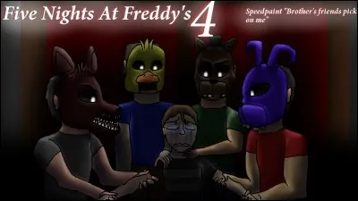Ou est l'enfant de Fnaf 4 quand il est dans le comas?