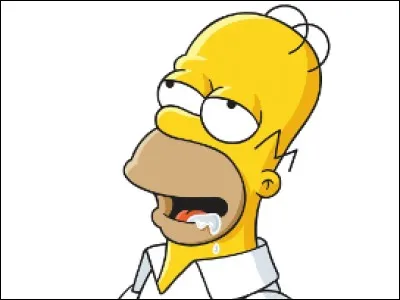 Quelle est la nourriture, ou boisson, préférée de Homer ?