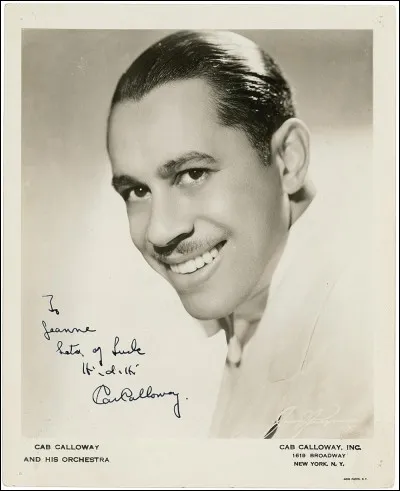 Cab Calloway était...