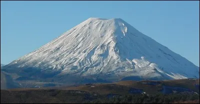 Le Ruapehu est un volcan actif. Dans quel pays se trouve-t-il ?