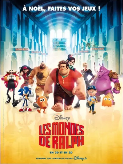 Dans le film "Les Mondes de Ralph", comment s'appelle la fille qui l'accompagne ?