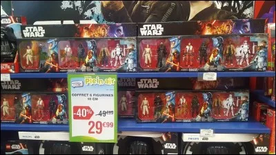 Promotion du jour : 
1 figurine = 10 
2 figurines = 15 
3 figurines = 20 
Etc.