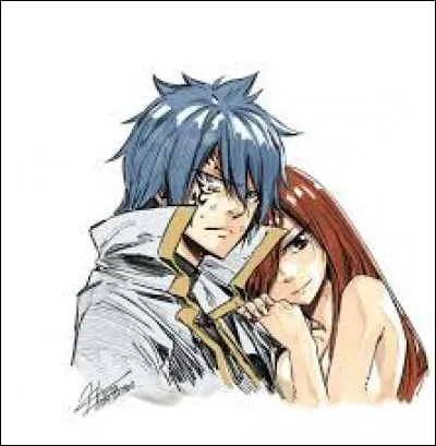 Comment s'appelle le couple d'Erza et de Jellale ?