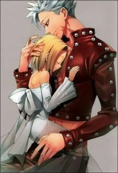 Que dit Ban à Elaine lorsqu'il la voit dans le monde des morts ?