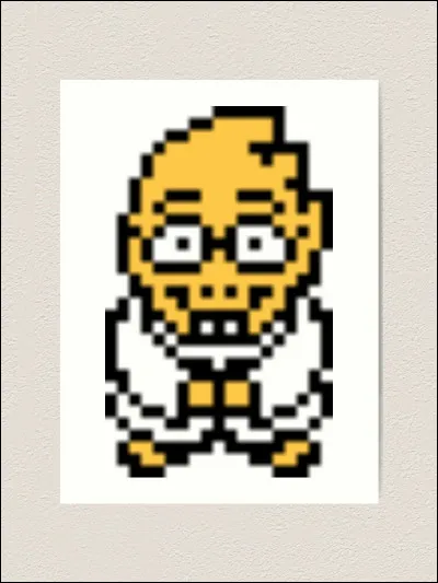 Quelle est la mascotte qu'adore Alphys