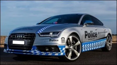 Dans quel pays la police est-ele dotée de cette Audi S7 ?