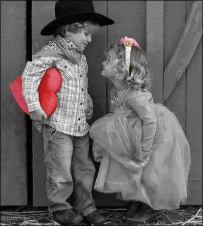 Héroïne des livres de la Comtesse de Ségur, c'est Sophie, souvent accompagnée de son cousin :