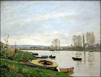 Qui a peint "La Seine à Argenteuil" ?