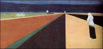 Qui a peint "Solitude et mélancolie" ?