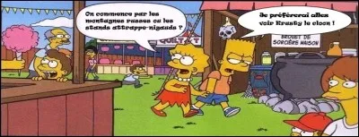 Bart et Lisa sont-ils infaillibles en matière d'orthographe ?
Combien de fois ont-ils écorché la langue de Molière ?
