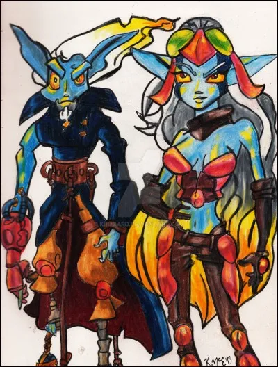 Comment s'appellent les principaux méchants de "Jak & Daxter : The Precursor Legacy" ?